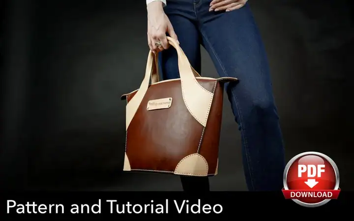 Bolso tote con cremallera