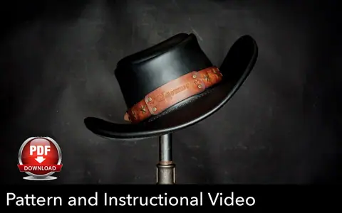 The Bounty Hunter Leather Hat