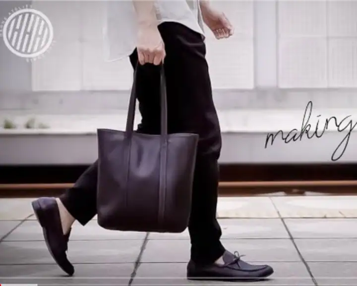 Bolso tote de hombre