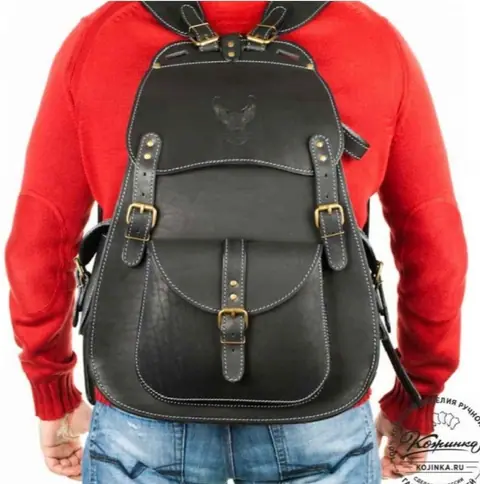 Backpack with flap