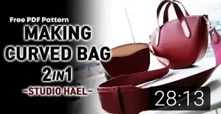 Curved bag
