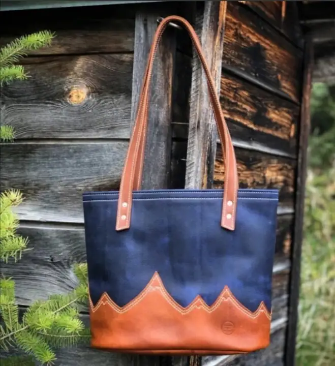 Bolso tote vertical