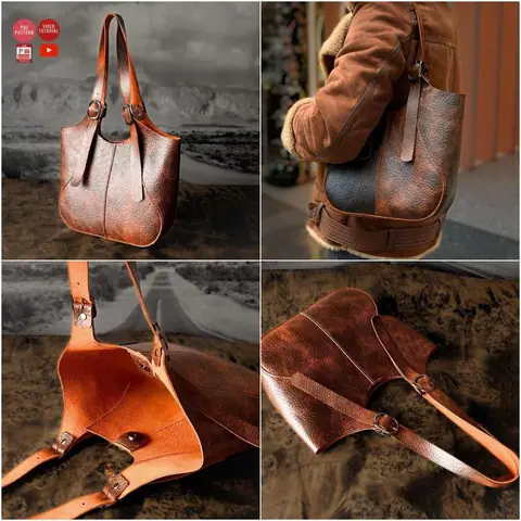Tote bag with magnet